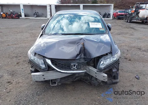 2015 Honda Civic Lx из США, поврежденный, VIN 19XFB2F51FE287366